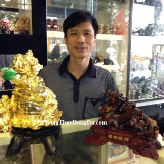 Anh Đạo - khách hàng mua tỳ hưu A084