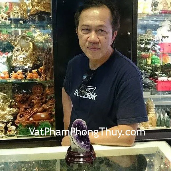Anh Neil Huỳnh - Khách hàng mua Bông thạch anh tím H089-4616