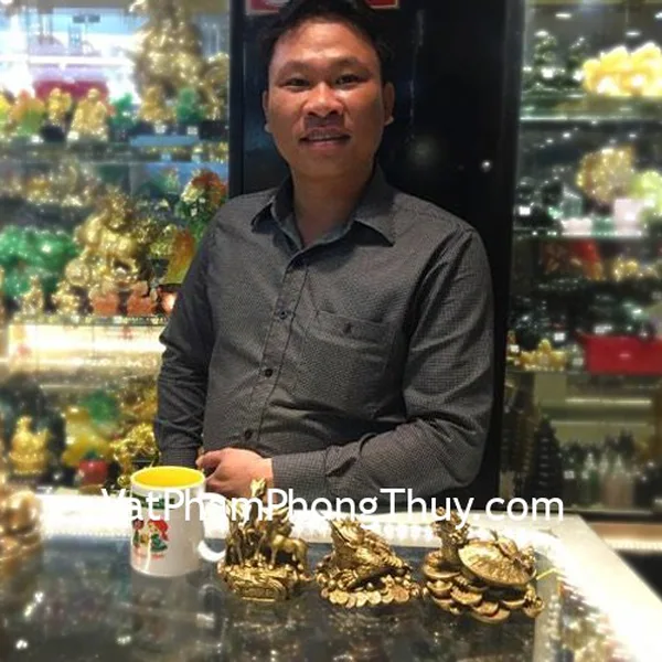 Anh Hạnh - Khách hàng mua Tam dương đồng G241, Long qui cõng con D232, và Thiềm thừ đồng trung D213
