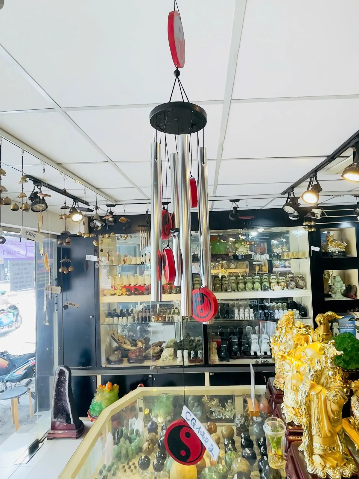 Chuông gió 5 ống ( âm dương) CG1234