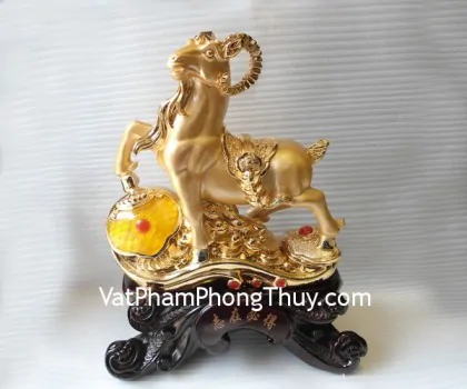 Dê như ý tụ bảo vàng - trí tại tất đắc H034G