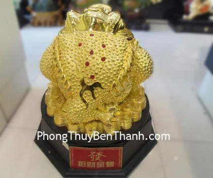Thiềm thừ lam ngọc chiêu tài lớn HM032