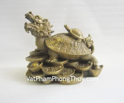 Rùa đầu rồng cõng con lớn D128