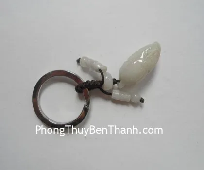 Móc khóa bắp ngô đá Miến Điện S086