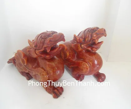Tỳ hưu tiên ngọc nâu đỏ nhỏ nhất DT109