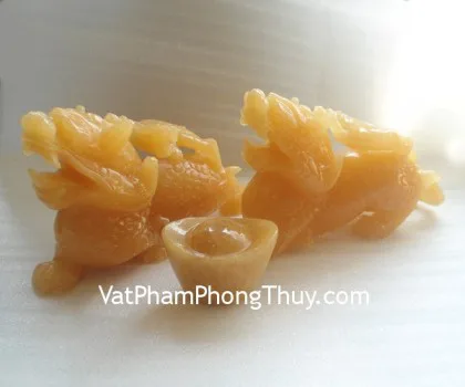 Tỳ hưu hoàng long cõng con M016