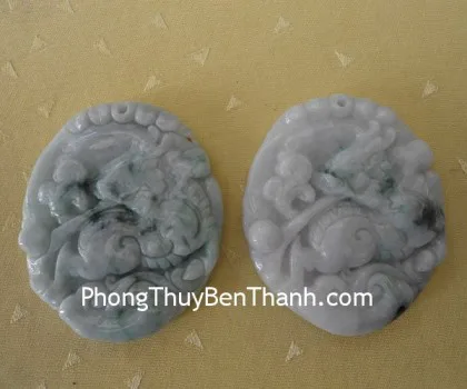 Mặt tỳ hưu PT vân xanh A+++++(23.7gr)(GCN1762) FS6632-F1-8769