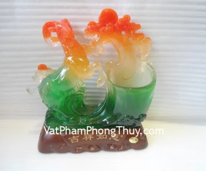 Dê xanh đưng bút - cát tường như ý FH094G