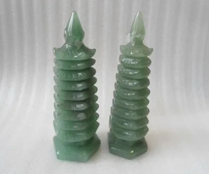 Tháp văn xương đá ngọc trằng 7 tầng DT121