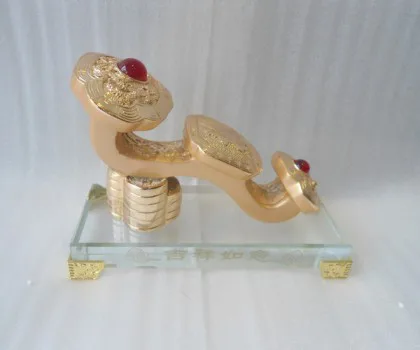 Như ý vàng hợp kim, thủy tinh - cát tường như ý FH499G