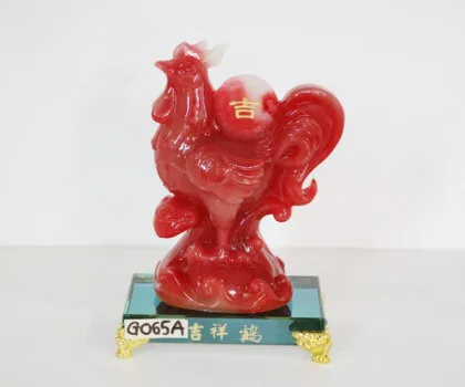 Gà ngọc đỏ đế thủy tinh - Cát tường kê - Cát FG065A