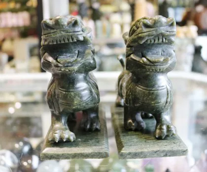 Tỳ hưu lam ngọc có bờm trung GM015