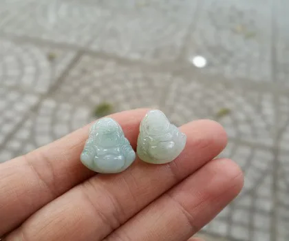 Phật di lặc phỉ thúy mini FS6316
