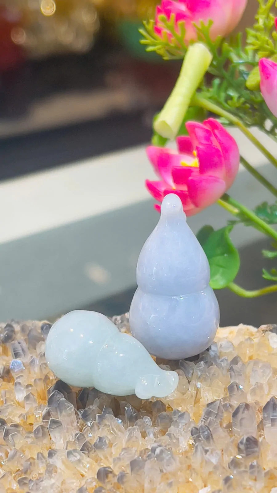 Hồ lô ngọc phỉ thúy sắc sảo lớn S6892