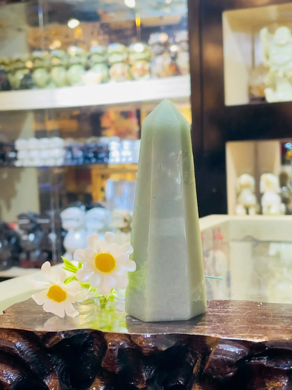 Trụ đá ngọc đông linh HM056-3-996