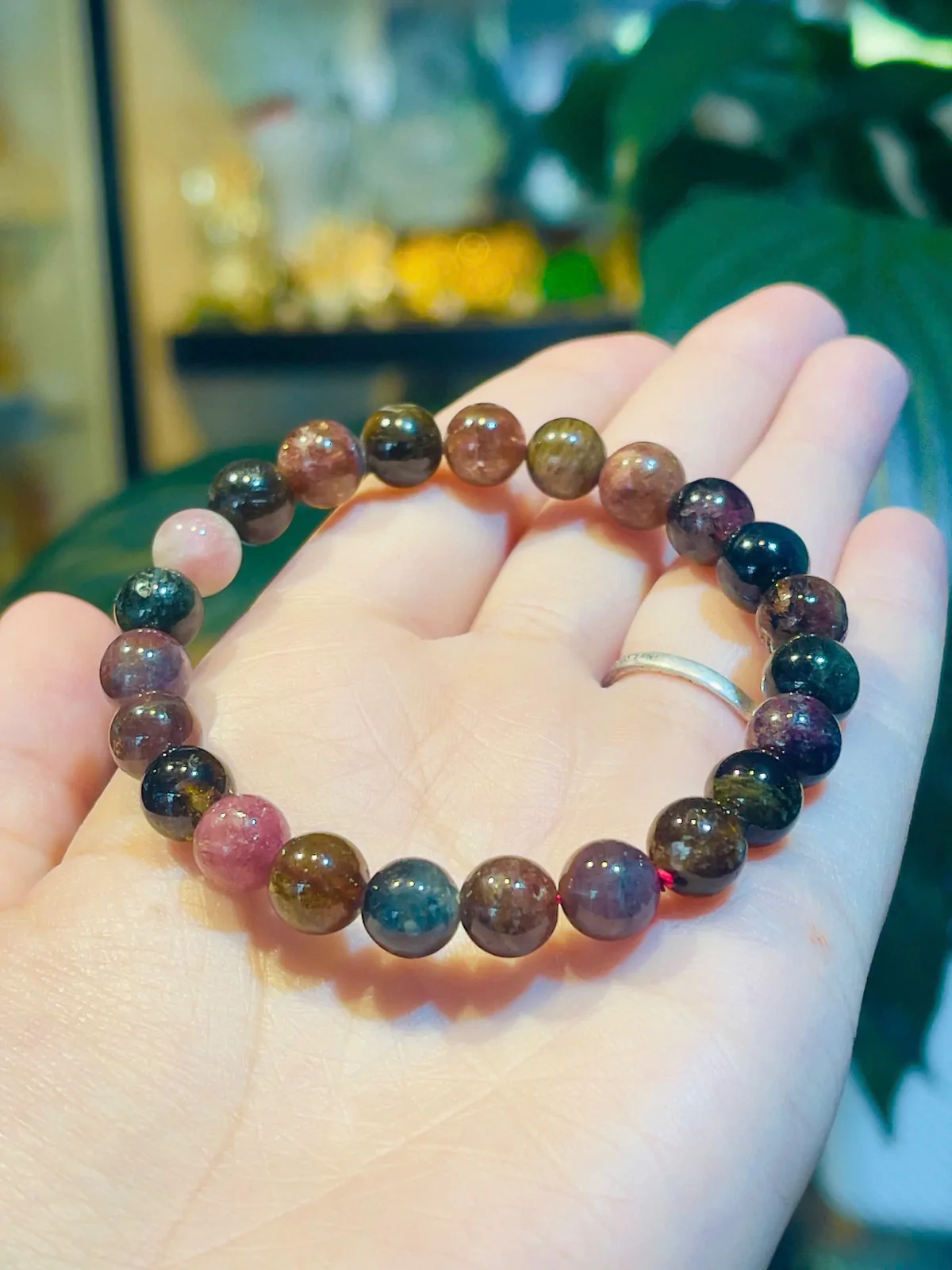 Chuỗi hồng lục bảo A+ Nam Mỹ (19g - 23 bi) S6234-S5-2185