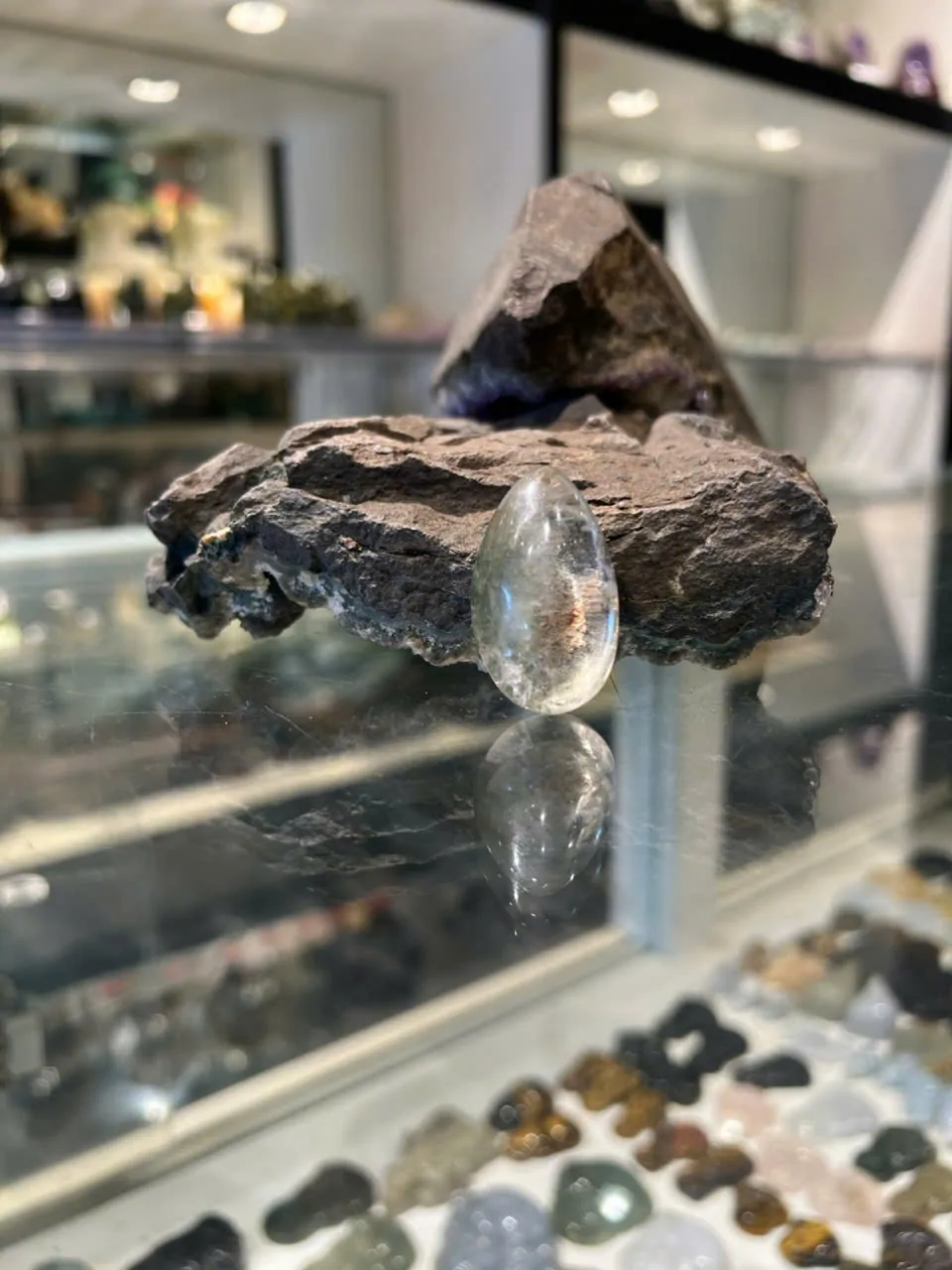 Mặt thạch anh ưu linh xanh S867-S1-1625