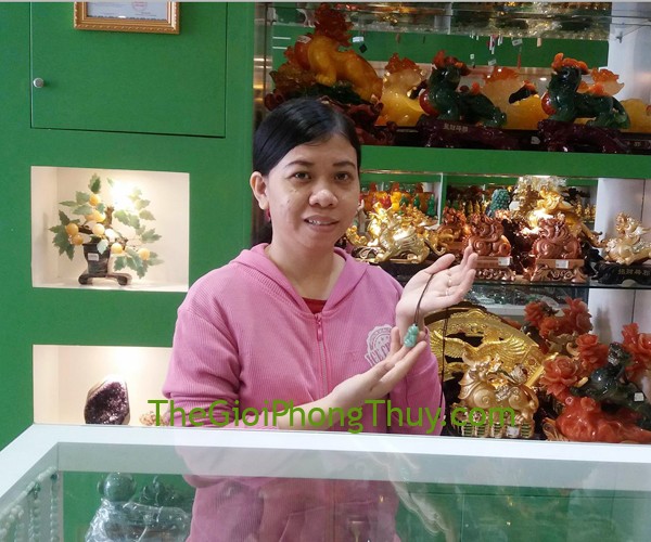 Chị Hiền - Khách hàng mua Hồ ly đá ngọc đông linh tinh xảo FS6345