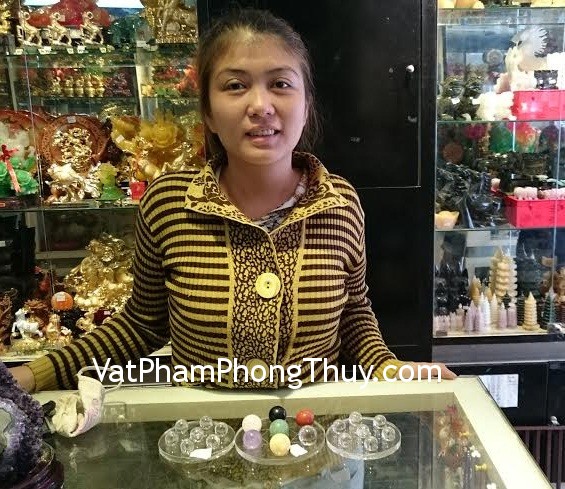 Chị Hà - Khách mua đĩa thất tinh trắng M110 và đĩa thất tinh 7 màu lớn M032