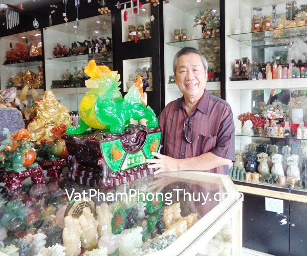 Chú Minh - khách hàng mua Tỳ hưu xanh lớn H103G