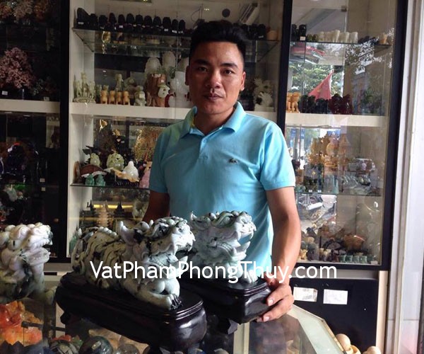 Anh Thế- khách hàng mua tỳ hưu ngọc Phỉ Thúy ND113-2