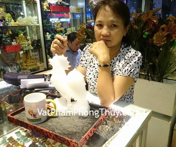 Cô Lệ - Khách hàng mua Gà bạch ngọc lớn GM109