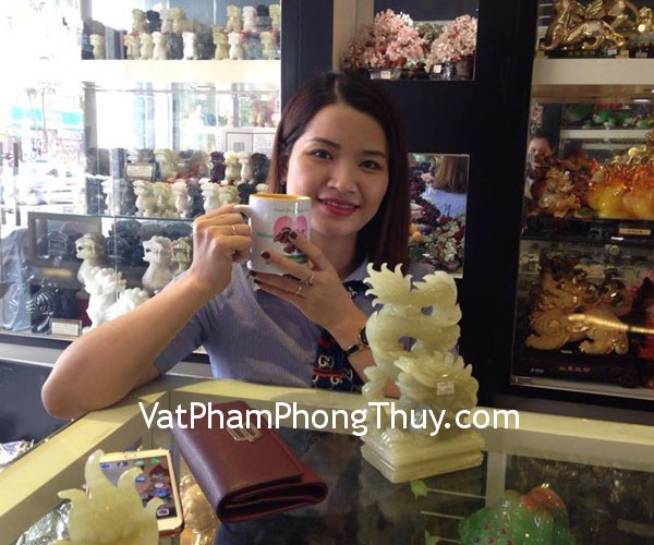 Chị Tú-Khách hàng mua Rồng cẩm thạch nhỏ N075