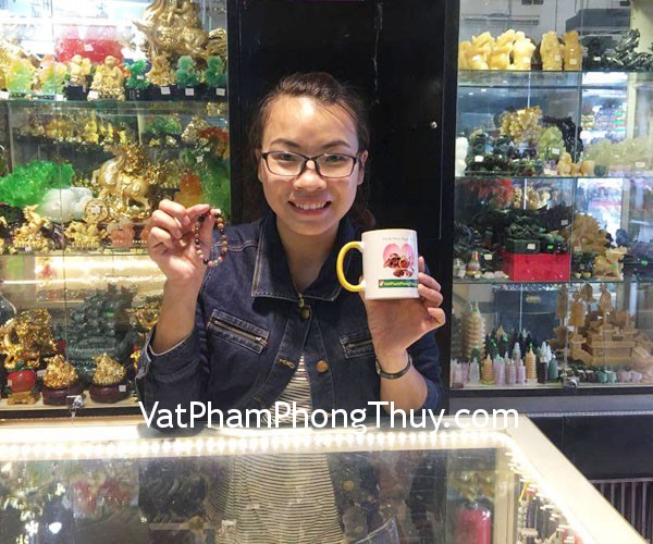 Chị Nhung - Khách hàng mua Chuỗi hồng lục bảo A+++ Nam Mỹ S6233