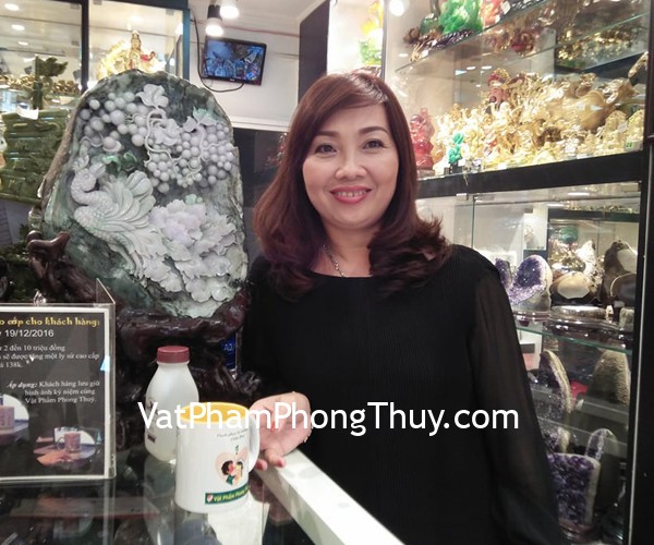 Chị Phương Vi-khách hàng mua chuông gió 5 ống CG1226 và chuông gió 20 ống CG1260