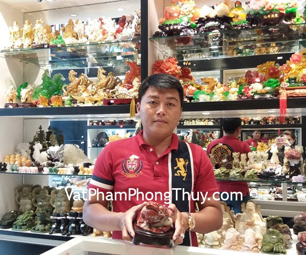 Anh Phúc - khách hàng mua tượng Thiềm thừ ngọc hoàng Long TT-HL-18565